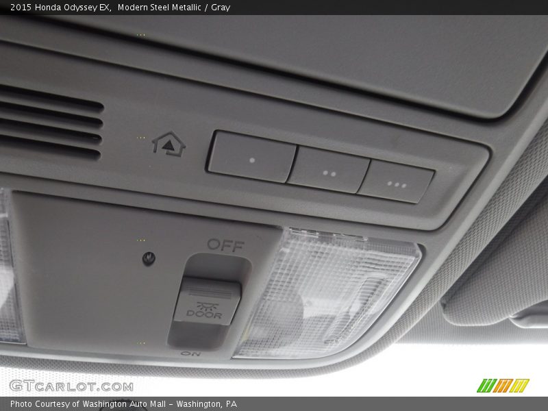 Modern Steel Metallic / Gray 2015 Honda Odyssey EX