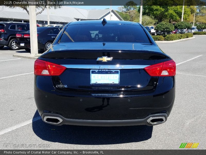 Black / Jet Black/Mojave 2015 Chevrolet Impala LTZ
