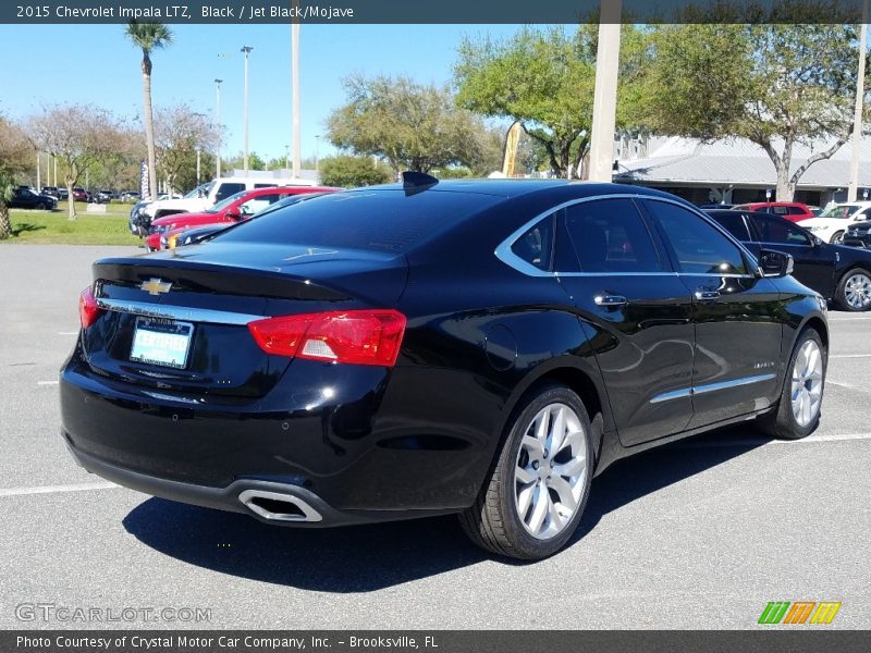 Black / Jet Black/Mojave 2015 Chevrolet Impala LTZ