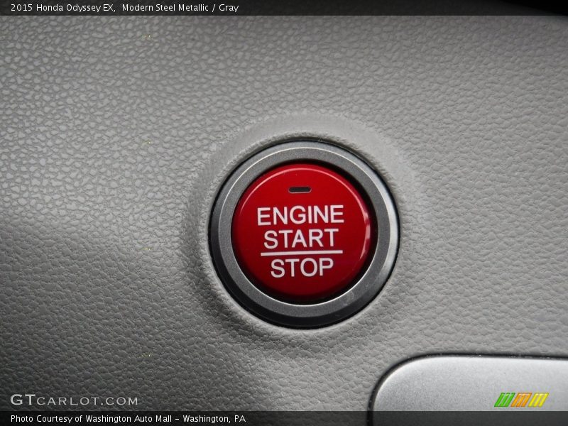 Modern Steel Metallic / Gray 2015 Honda Odyssey EX