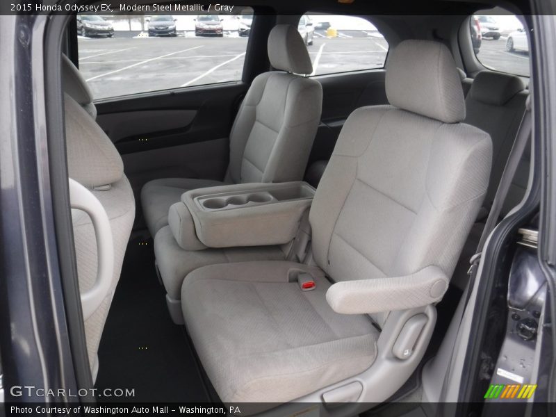 Modern Steel Metallic / Gray 2015 Honda Odyssey EX