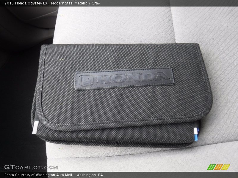 Modern Steel Metallic / Gray 2015 Honda Odyssey EX