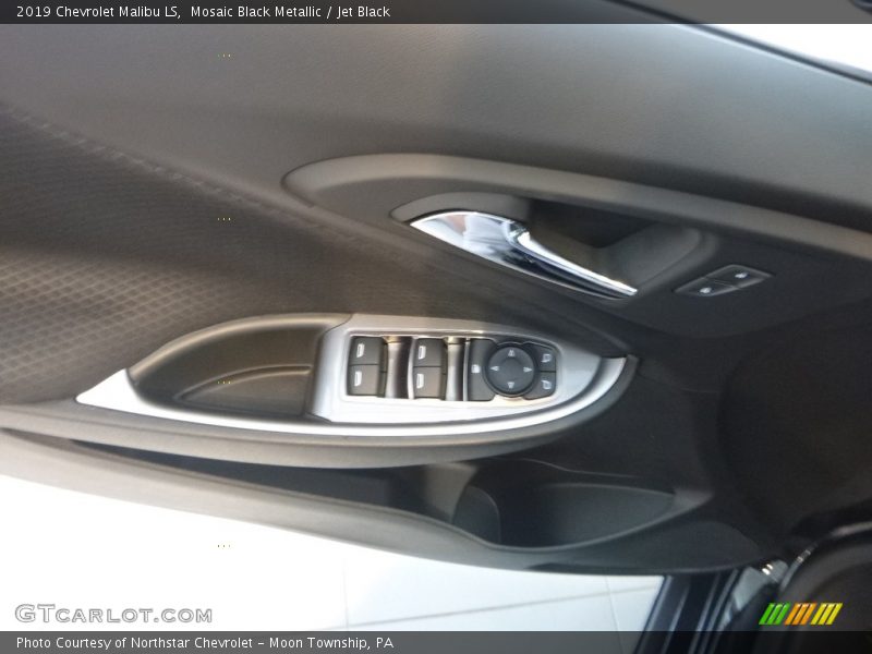 Mosaic Black Metallic / Jet Black 2019 Chevrolet Malibu LS