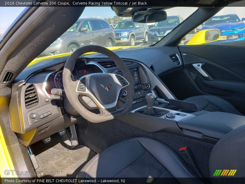 Corvette Racing Yellow Tintcoat / Jet Black 2016 Chevrolet Corvette Z06 Coupe
