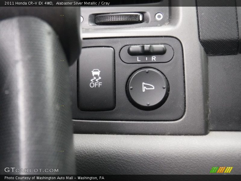 Alabaster Silver Metallic / Gray 2011 Honda CR-V EX 4WD