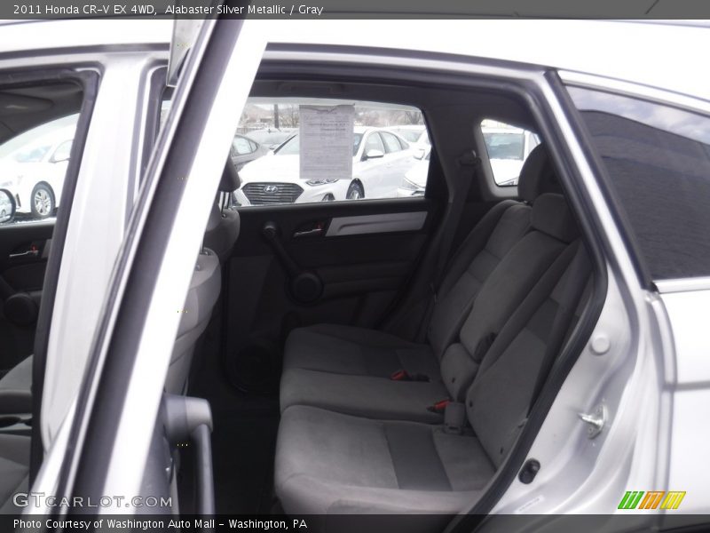 Alabaster Silver Metallic / Gray 2011 Honda CR-V EX 4WD