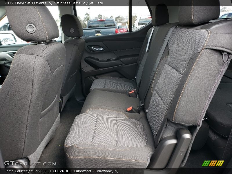 Satin Steel Metallic / Jet Black 2019 Chevrolet Traverse LS