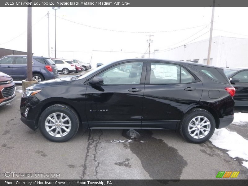 Mosaic Black Metallic / Medium Ash Gray 2019 Chevrolet Equinox LS