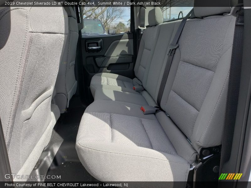 Summit White / Dark Ash/Jet Black 2019 Chevrolet Silverado LD WT Double Cab 4x4