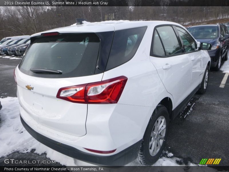 Summit White / Medium Ash Gray 2019 Chevrolet Equinox LS