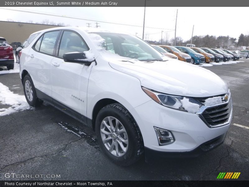 Summit White / Medium Ash Gray 2019 Chevrolet Equinox LS