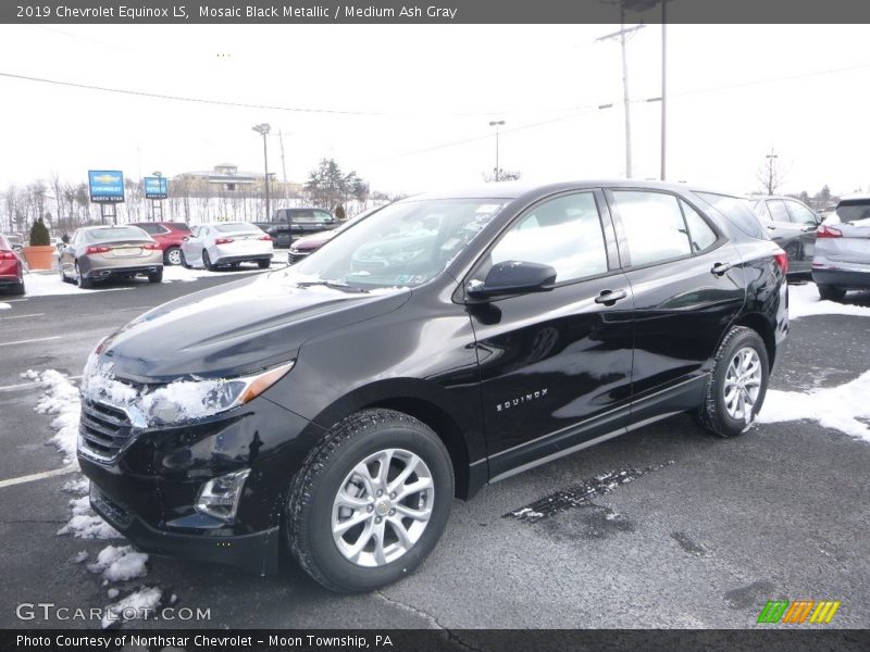 Mosaic Black Metallic / Medium Ash Gray 2019 Chevrolet Equinox LS