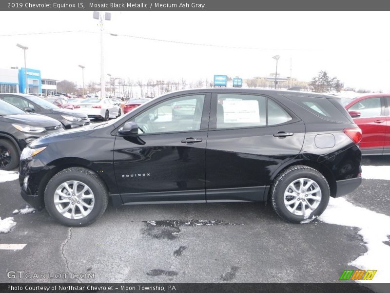 Mosaic Black Metallic / Medium Ash Gray 2019 Chevrolet Equinox LS