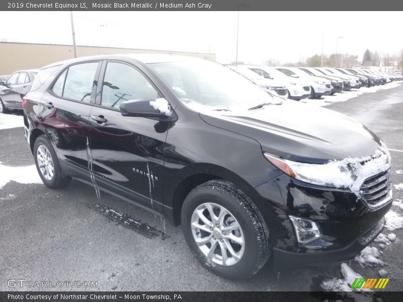 Mosaic Black Metallic / Medium Ash Gray 2019 Chevrolet Equinox LS