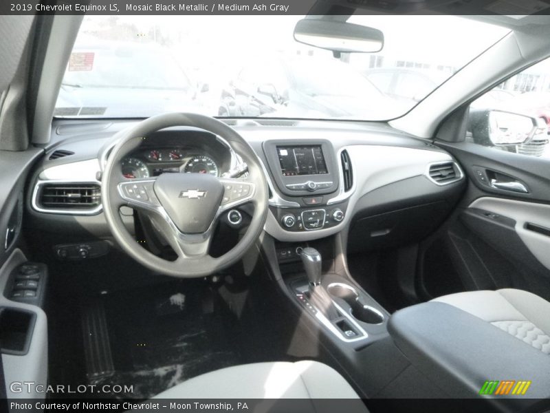 Mosaic Black Metallic / Medium Ash Gray 2019 Chevrolet Equinox LS