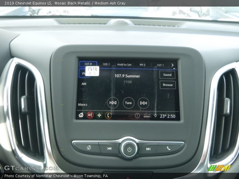 Mosaic Black Metallic / Medium Ash Gray 2019 Chevrolet Equinox LS