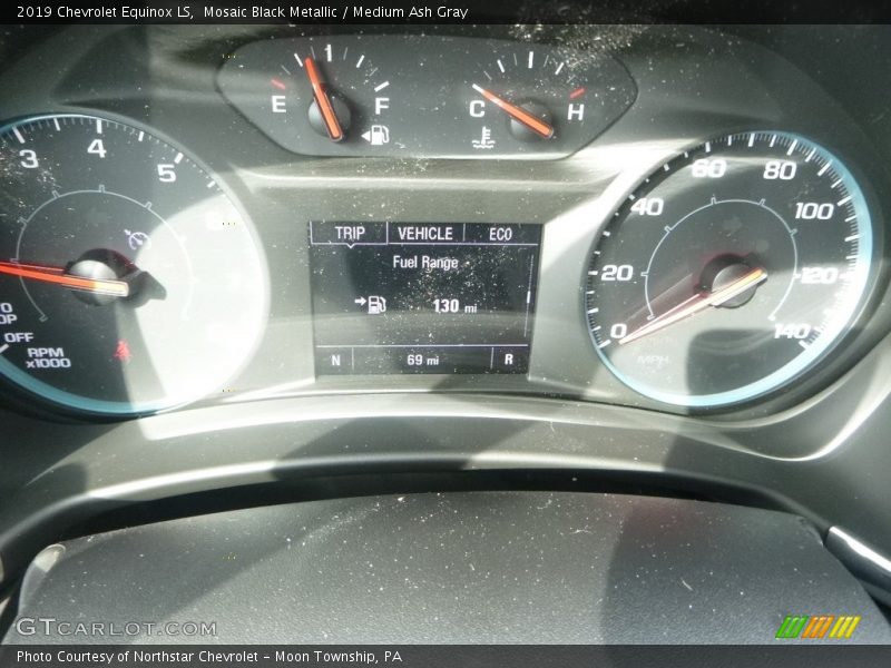 Mosaic Black Metallic / Medium Ash Gray 2019 Chevrolet Equinox LS