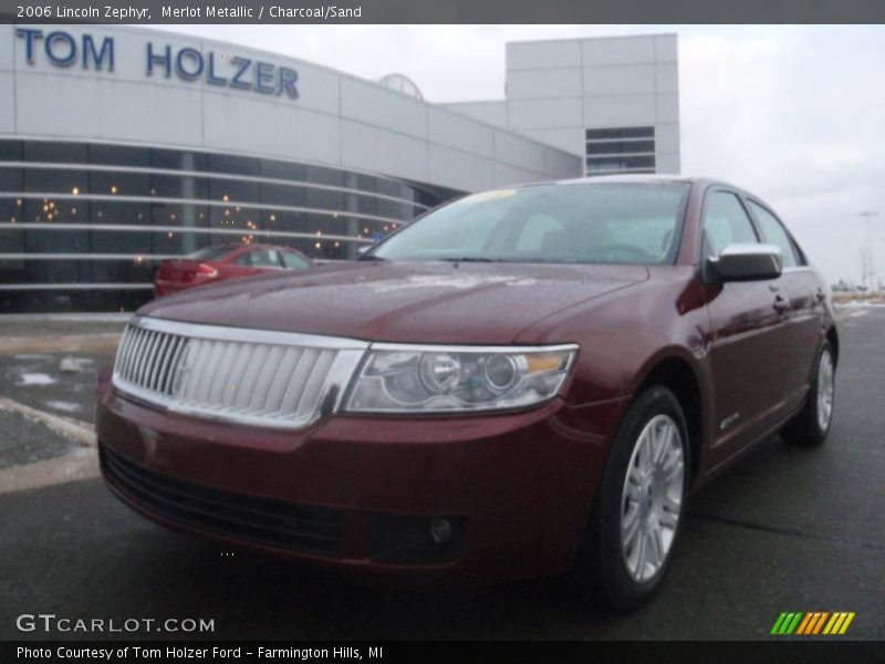 Merlot Metallic / Charcoal/Sand 2006 Lincoln Zephyr