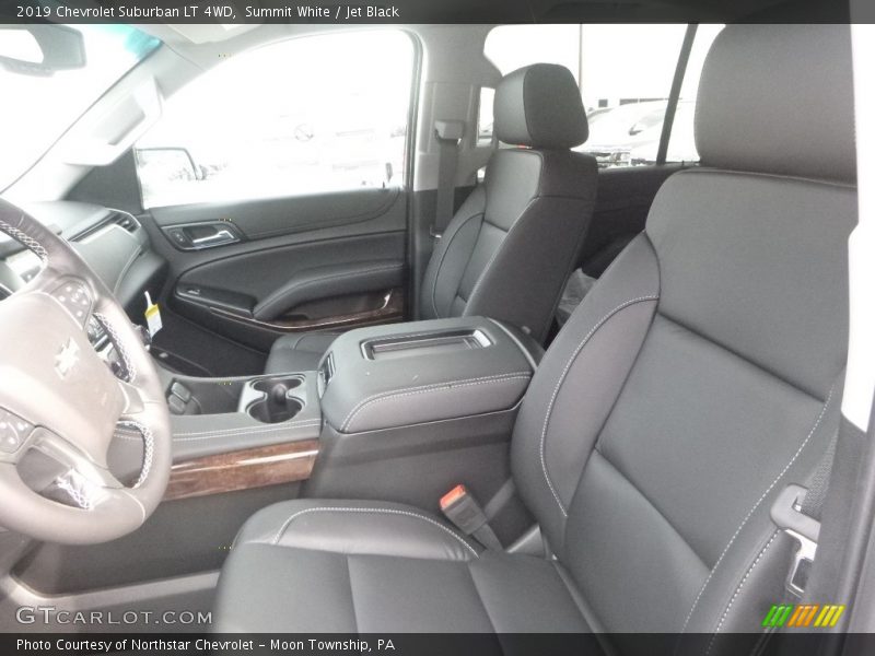 Summit White / Jet Black 2019 Chevrolet Suburban LT 4WD