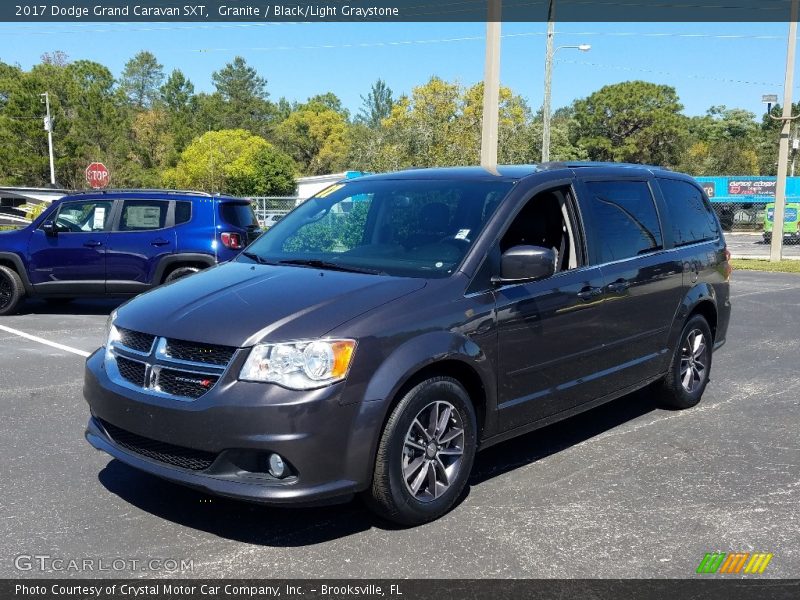 Granite / Black/Light Graystone 2017 Dodge Grand Caravan SXT