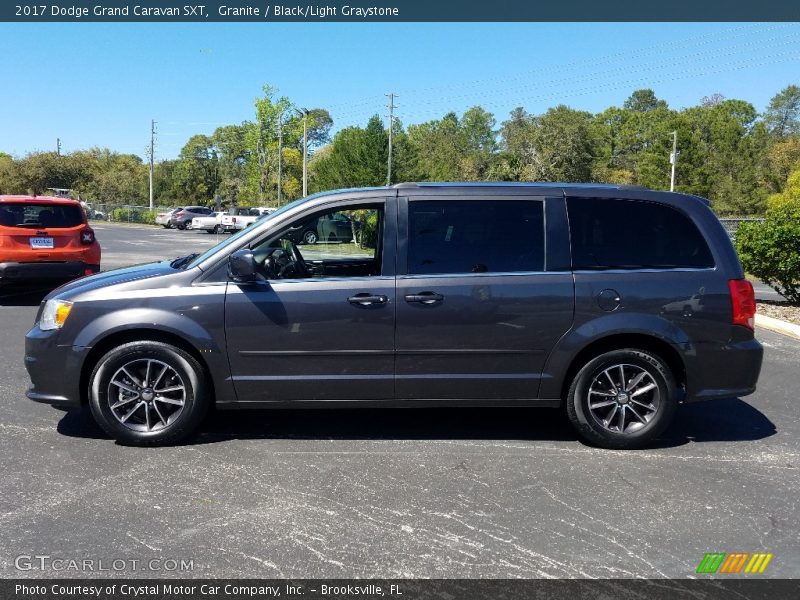 Granite / Black/Light Graystone 2017 Dodge Grand Caravan SXT