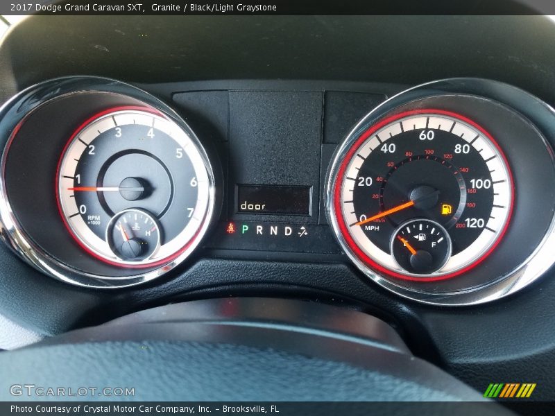 Granite / Black/Light Graystone 2017 Dodge Grand Caravan SXT