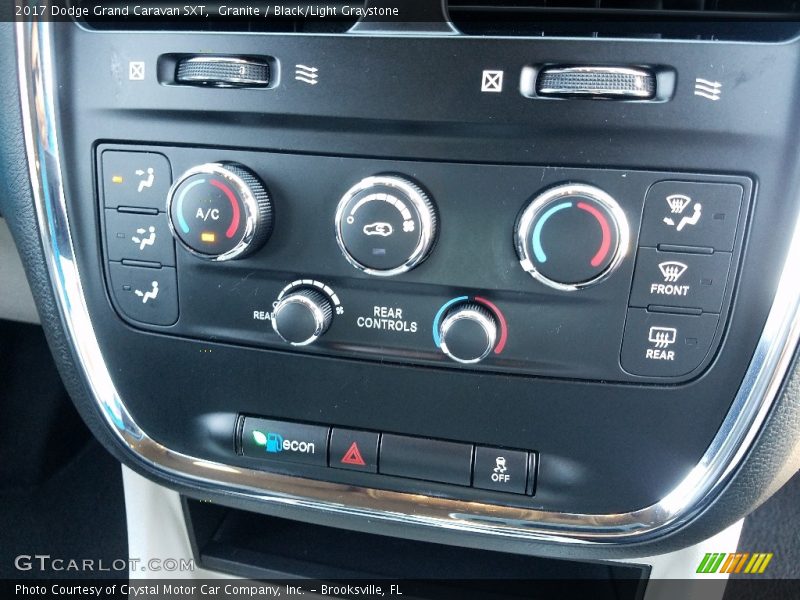 Granite / Black/Light Graystone 2017 Dodge Grand Caravan SXT