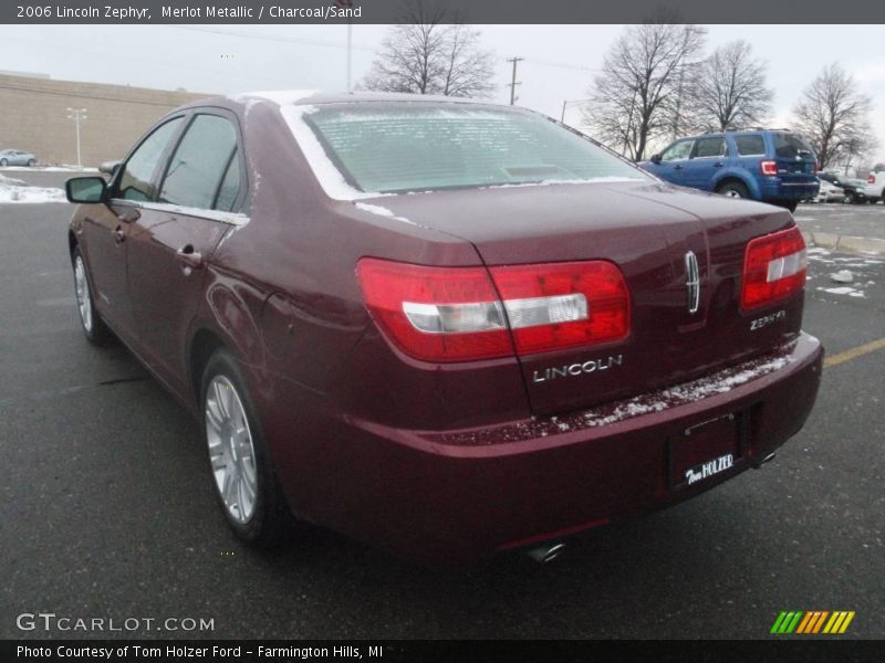 Merlot Metallic / Charcoal/Sand 2006 Lincoln Zephyr