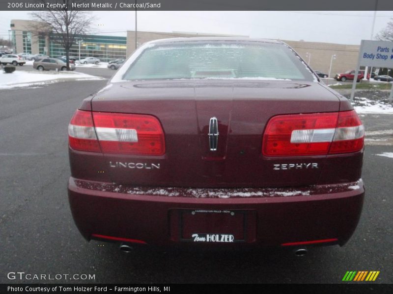 Merlot Metallic / Charcoal/Sand 2006 Lincoln Zephyr