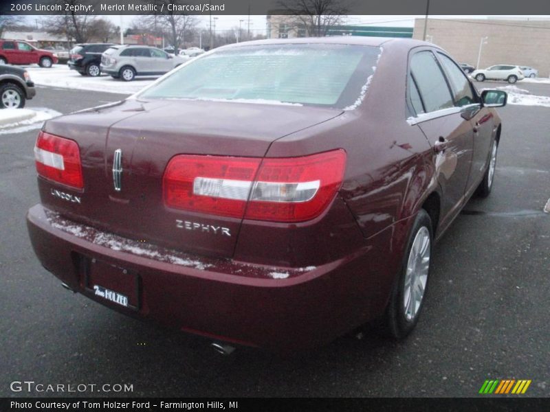 Merlot Metallic / Charcoal/Sand 2006 Lincoln Zephyr
