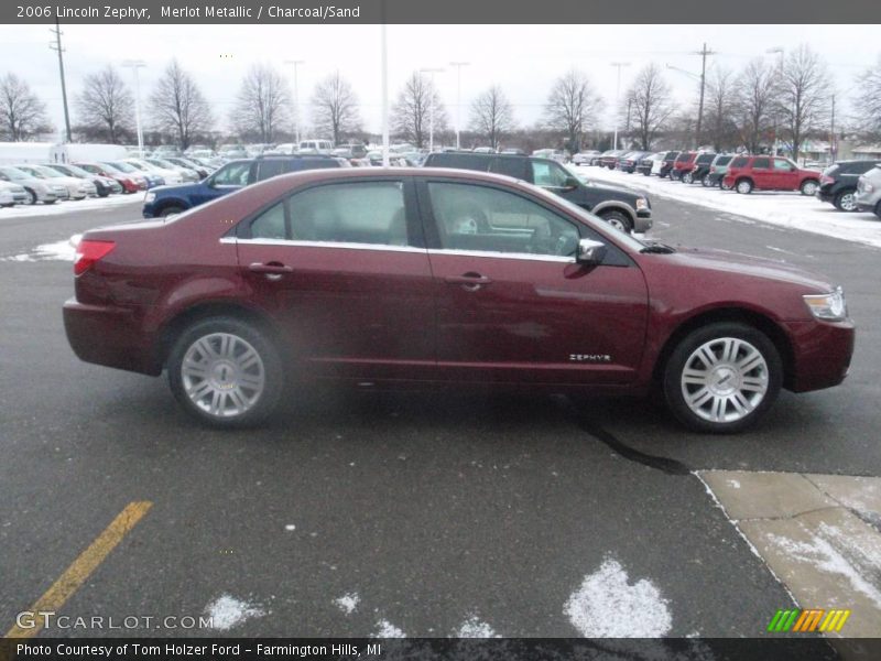 Merlot Metallic / Charcoal/Sand 2006 Lincoln Zephyr