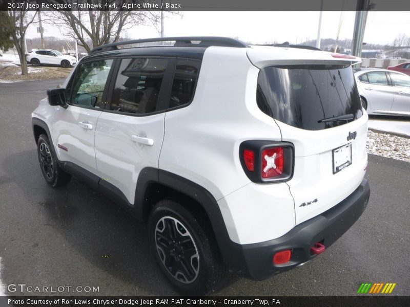 Alpine White / Black 2017 Jeep Renegade Trailhawk 4x4