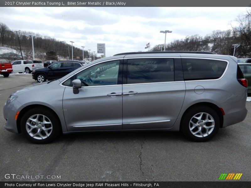 Billet Silver Metallic / Black/Alloy 2017 Chrysler Pacifica Touring L