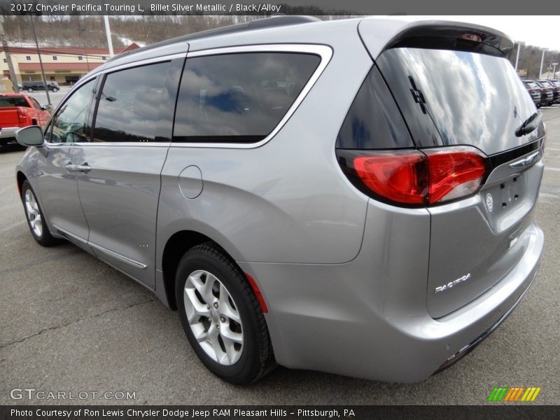 Billet Silver Metallic / Black/Alloy 2017 Chrysler Pacifica Touring L