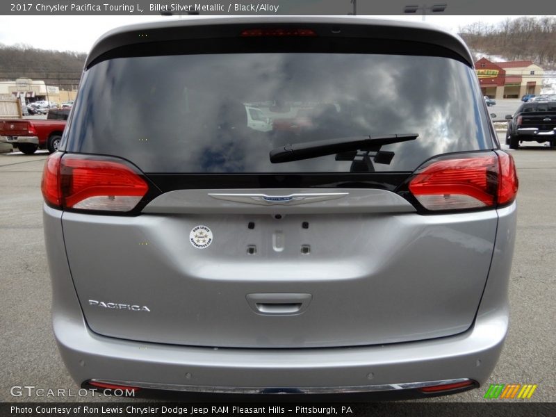 Billet Silver Metallic / Black/Alloy 2017 Chrysler Pacifica Touring L
