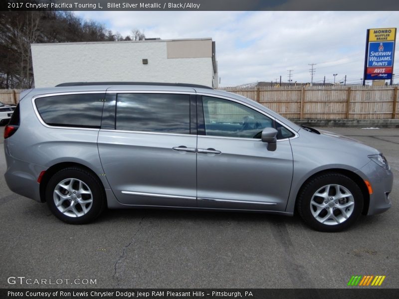 Billet Silver Metallic / Black/Alloy 2017 Chrysler Pacifica Touring L