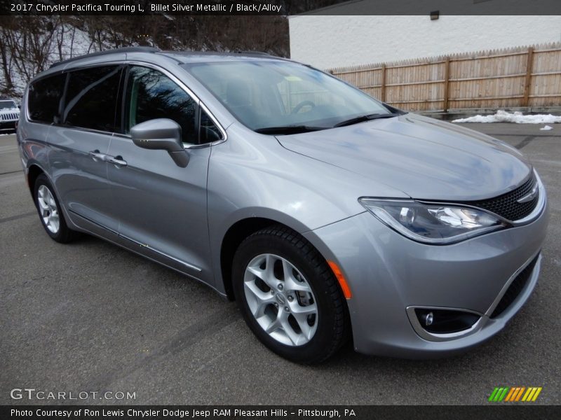 Billet Silver Metallic / Black/Alloy 2017 Chrysler Pacifica Touring L