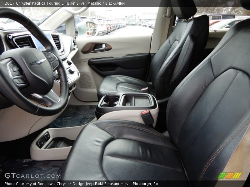 Billet Silver Metallic / Black/Alloy 2017 Chrysler Pacifica Touring L