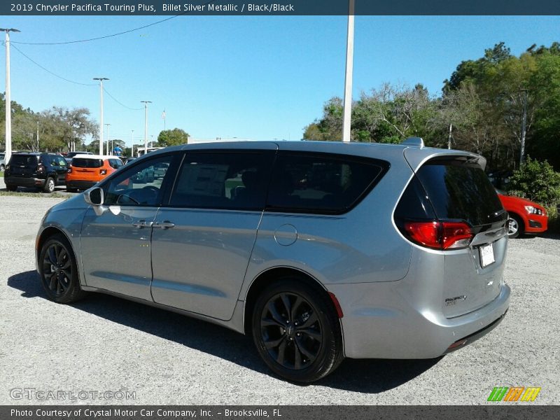 Billet Silver Metallic / Black/Black 2019 Chrysler Pacifica Touring Plus