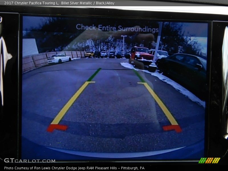 Billet Silver Metallic / Black/Alloy 2017 Chrysler Pacifica Touring L