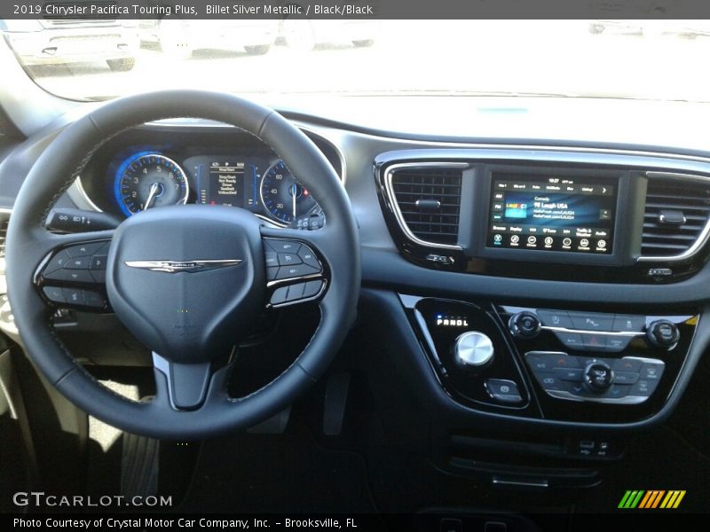 Billet Silver Metallic / Black/Black 2019 Chrysler Pacifica Touring Plus