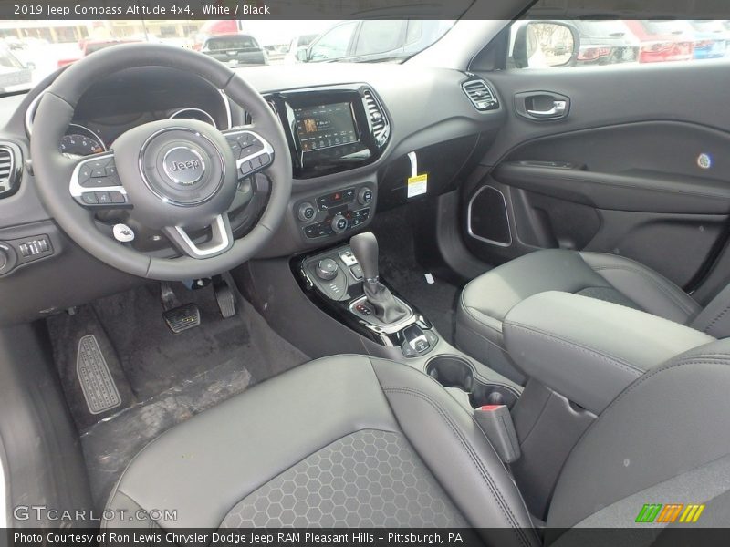 White / Black 2019 Jeep Compass Altitude 4x4