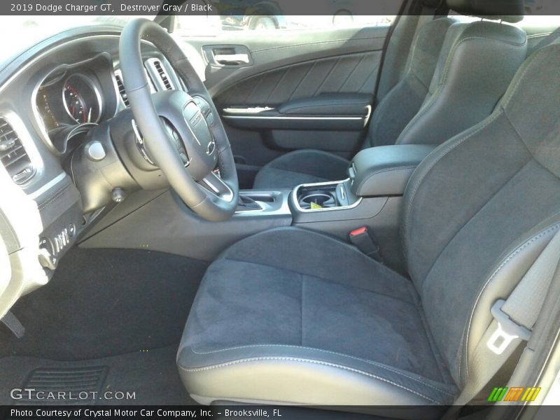 Destroyer Gray / Black 2019 Dodge Charger GT