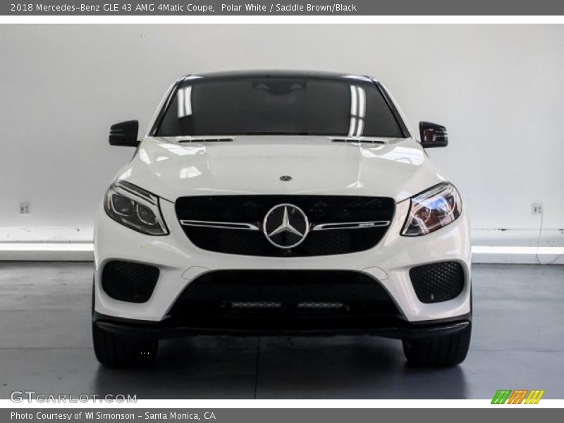 Polar White / Saddle Brown/Black 2018 Mercedes-Benz GLE 43 AMG 4Matic Coupe