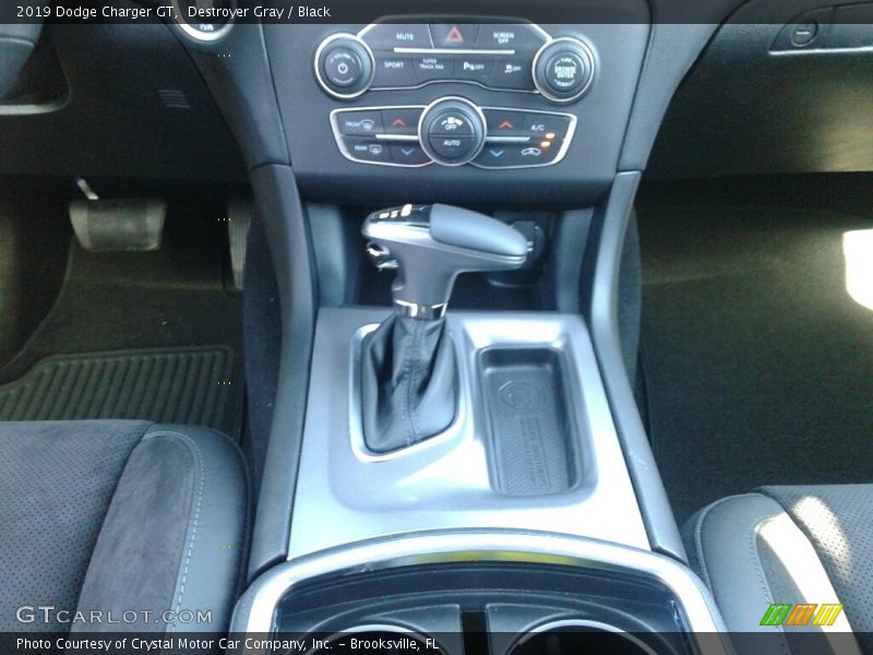Destroyer Gray / Black 2019 Dodge Charger GT