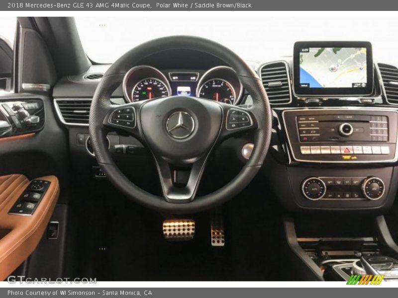 Polar White / Saddle Brown/Black 2018 Mercedes-Benz GLE 43 AMG 4Matic Coupe