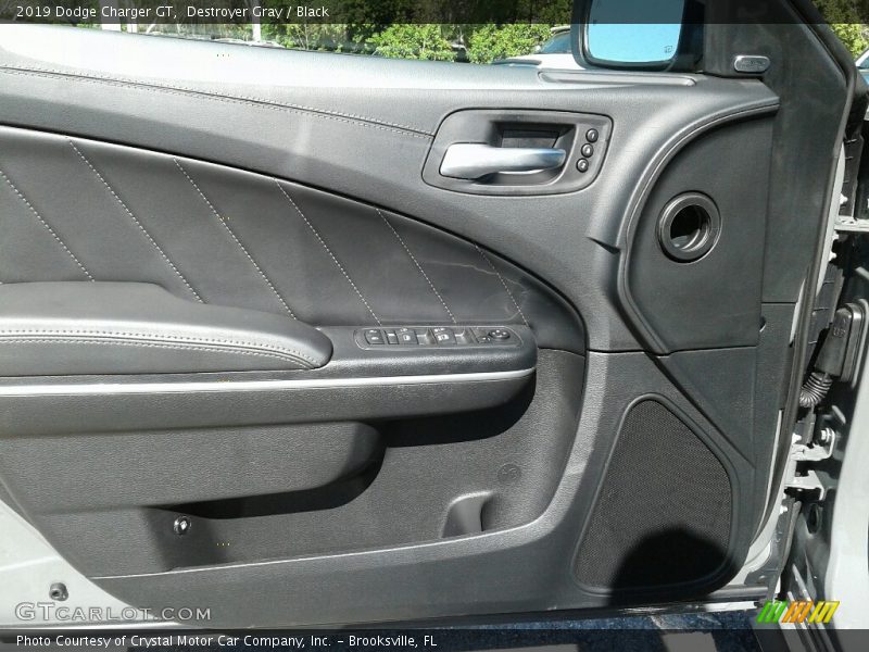 Destroyer Gray / Black 2019 Dodge Charger GT