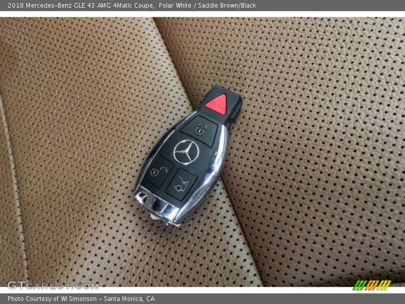 Polar White / Saddle Brown/Black 2018 Mercedes-Benz GLE 43 AMG 4Matic Coupe