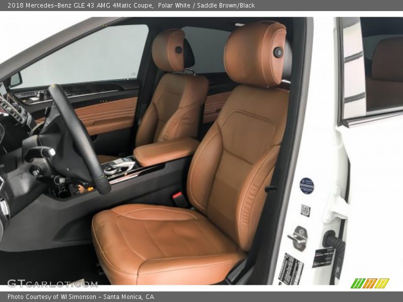 Polar White / Saddle Brown/Black 2018 Mercedes-Benz GLE 43 AMG 4Matic Coupe