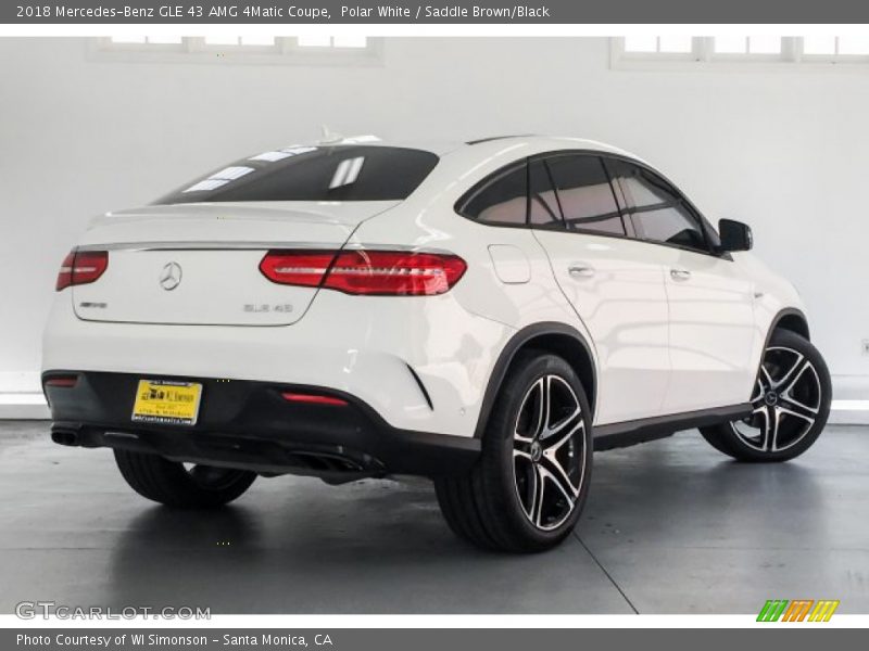 Polar White / Saddle Brown/Black 2018 Mercedes-Benz GLE 43 AMG 4Matic Coupe